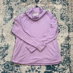 Vineyard Vines Lavender Pullover cowl neck medium cute
